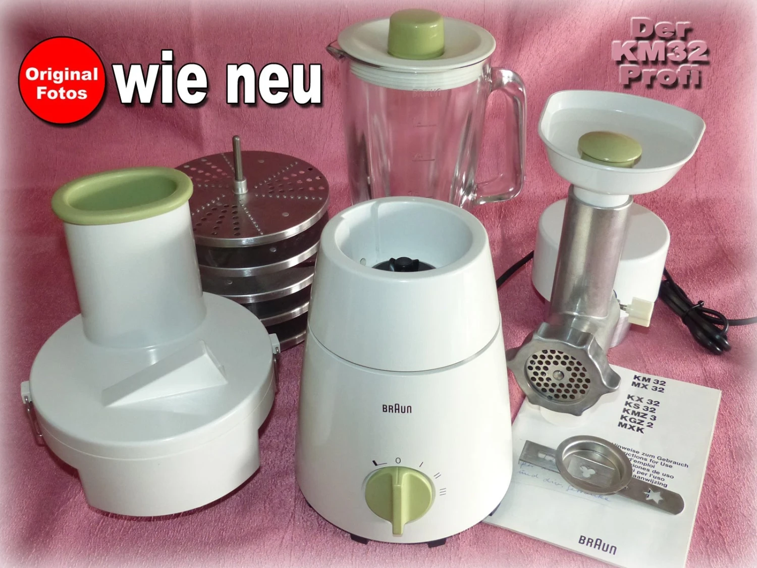 █ MARRON MX32 ? EXCELLENTE OFFRE MÉLANGEUR SUR PIED + ACCESSOIRES HAUT DE GAMME mélangeur robot de cuisine MX KM 32