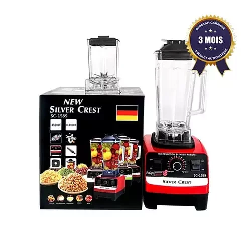 Appareils de cuisine Moulinex Silver crest Blender Sc-1589 moteur en cuivre pur 4500w 3 en 1 robot culinaire Smoothie Mixer