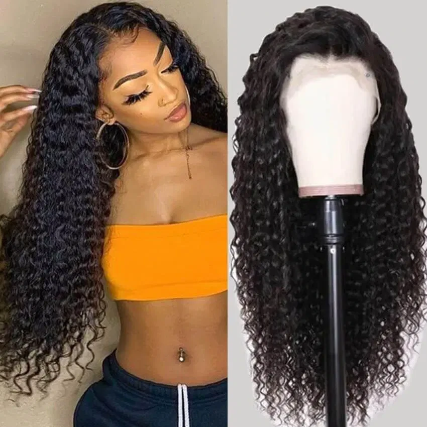Perruques Lace Front Wigs bouclées en cheveux humains, perruques Lace Frontal wig en cheveux humains Hd, perruques Full Lace tressées en cheveux péruviens