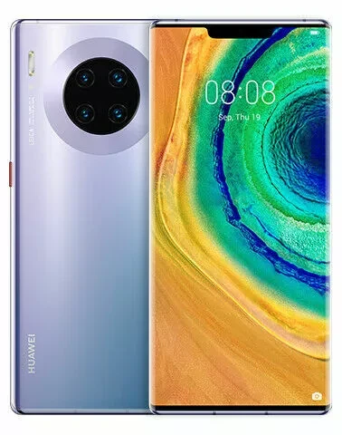 Huawei Mate 30 Pro Téléphone portable d'occasion 256 Go Stockage Android 10 Version Bon état LTE GSM Cellulaire